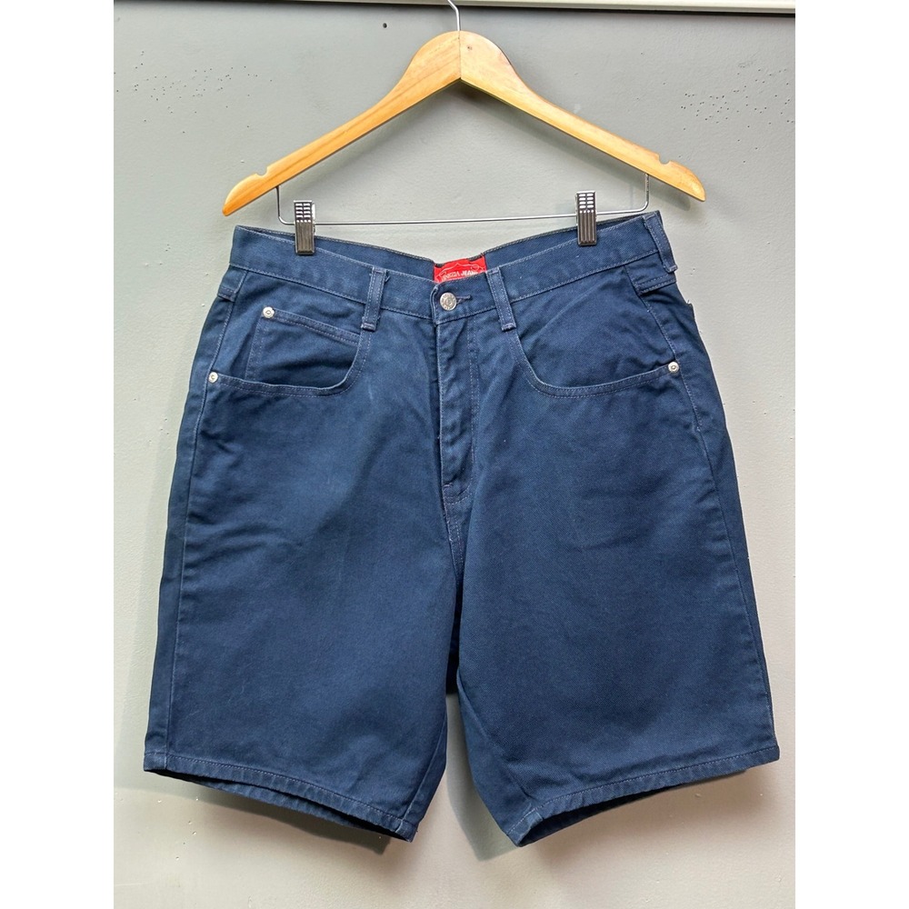 VENEZIA JEANS Shorts‎ Womens 14 Blue Denim Shorts Casual High Rise Retro